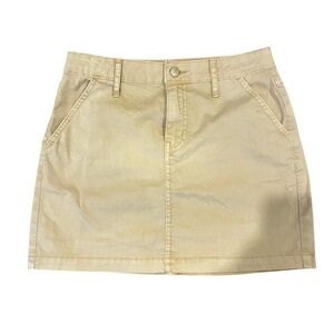 Tan Khaki Mini Skirt - Women’s S